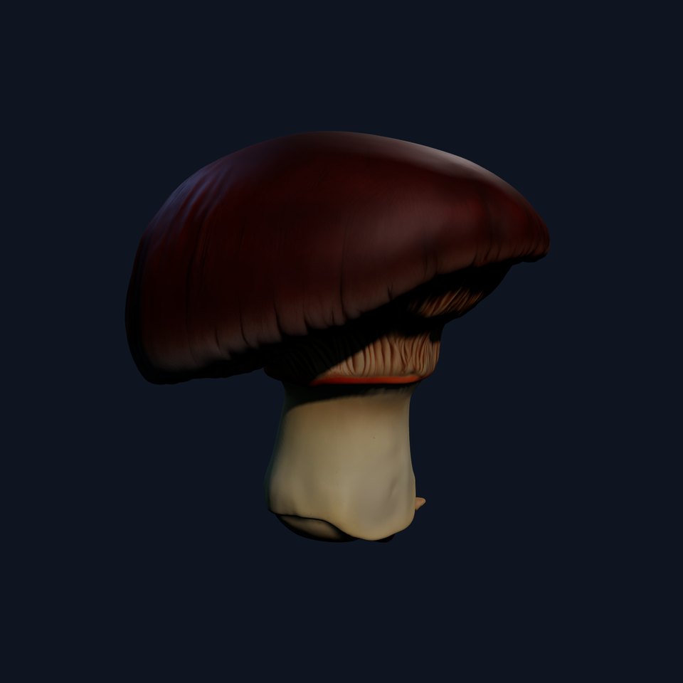 Realistic Mushroom Model Pack for Game and Animation Projects
